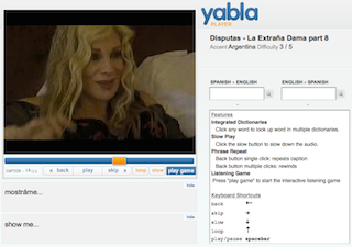 Yabla: A Spanish Video Site Specifically for Spanish Learners